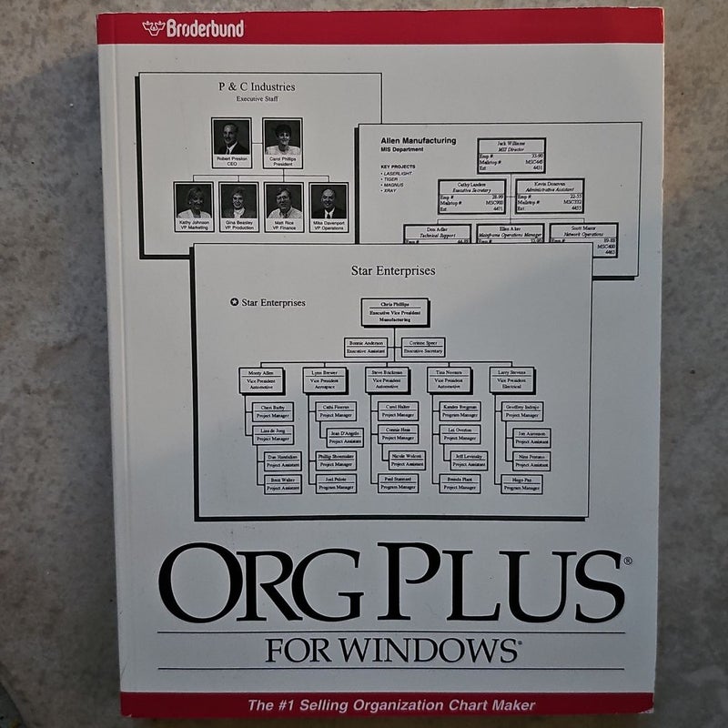 ORG PLUS FOR WINDOWS A COLLECTIBLE *