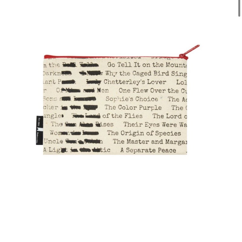 Banned Books Pouch
