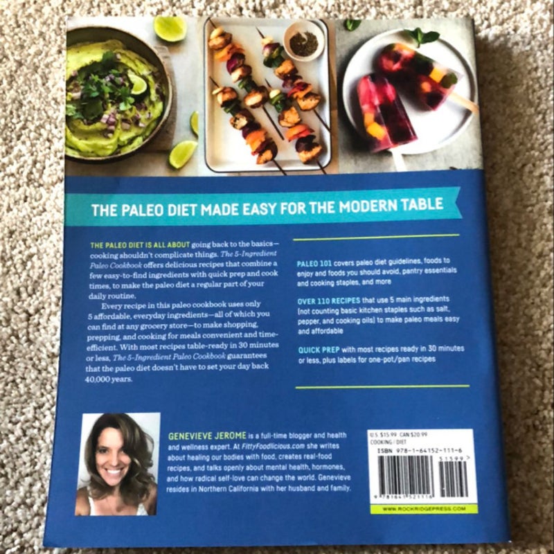 5 Ingredient Paleo Cookbook