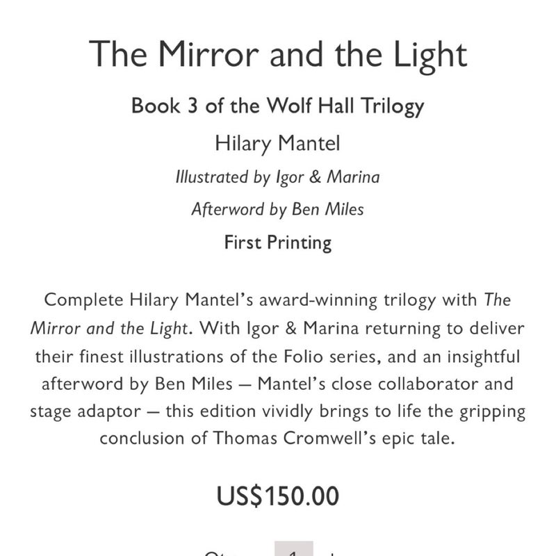 The Mirror and the Light