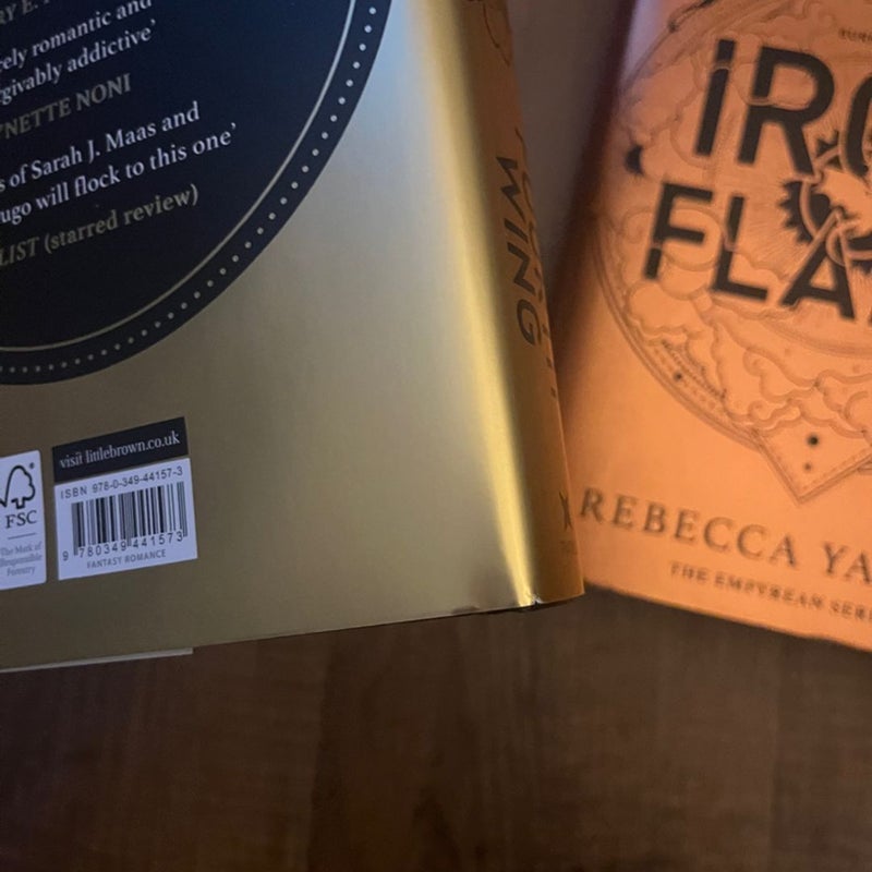 Fourth wing & iron flame waterstone edition by Rebecca Yarrows