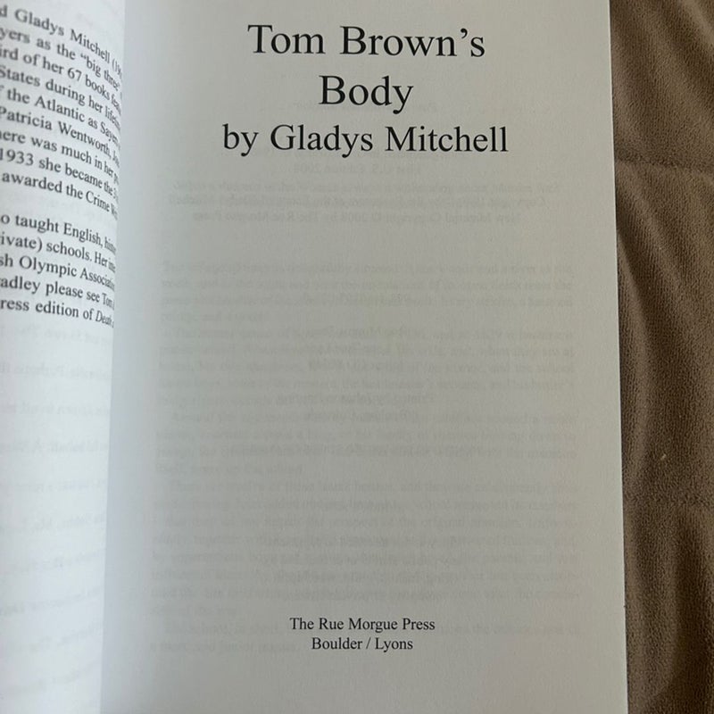 Tom Brown's Body 10653