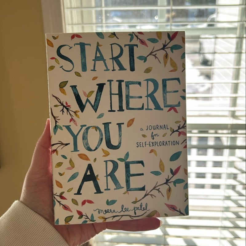 Start Where You Are