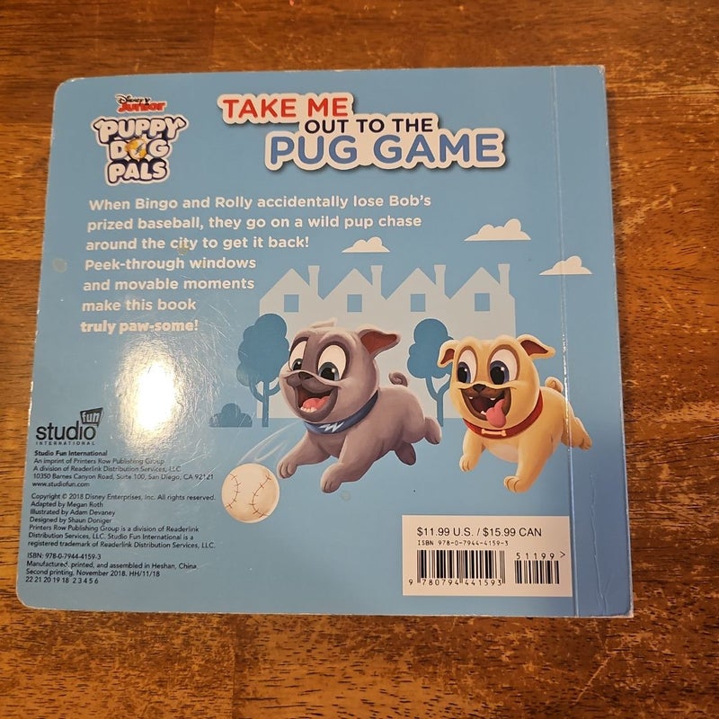 Disney Puppy Dog Pals: Take Me Out to the Pug Game