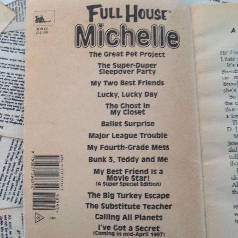 Full House Michelle: Bunk 3, Teddy and Me