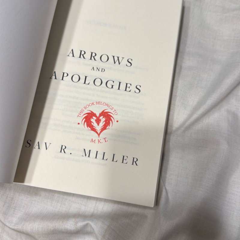 Arrows and Apologies