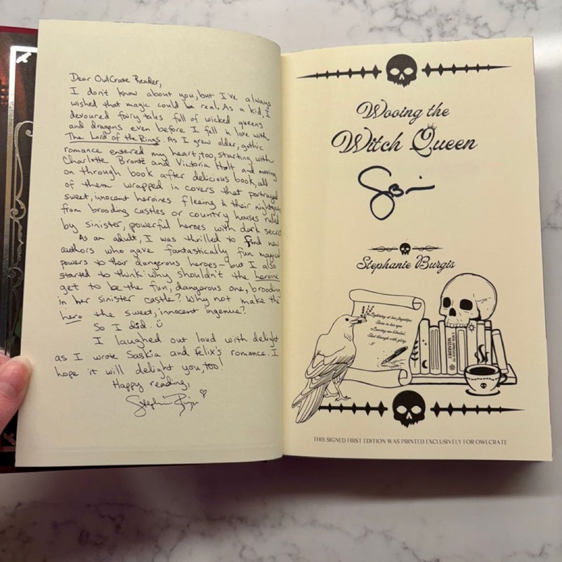 Wooing The Witch Queen Owlcrate Exclusive