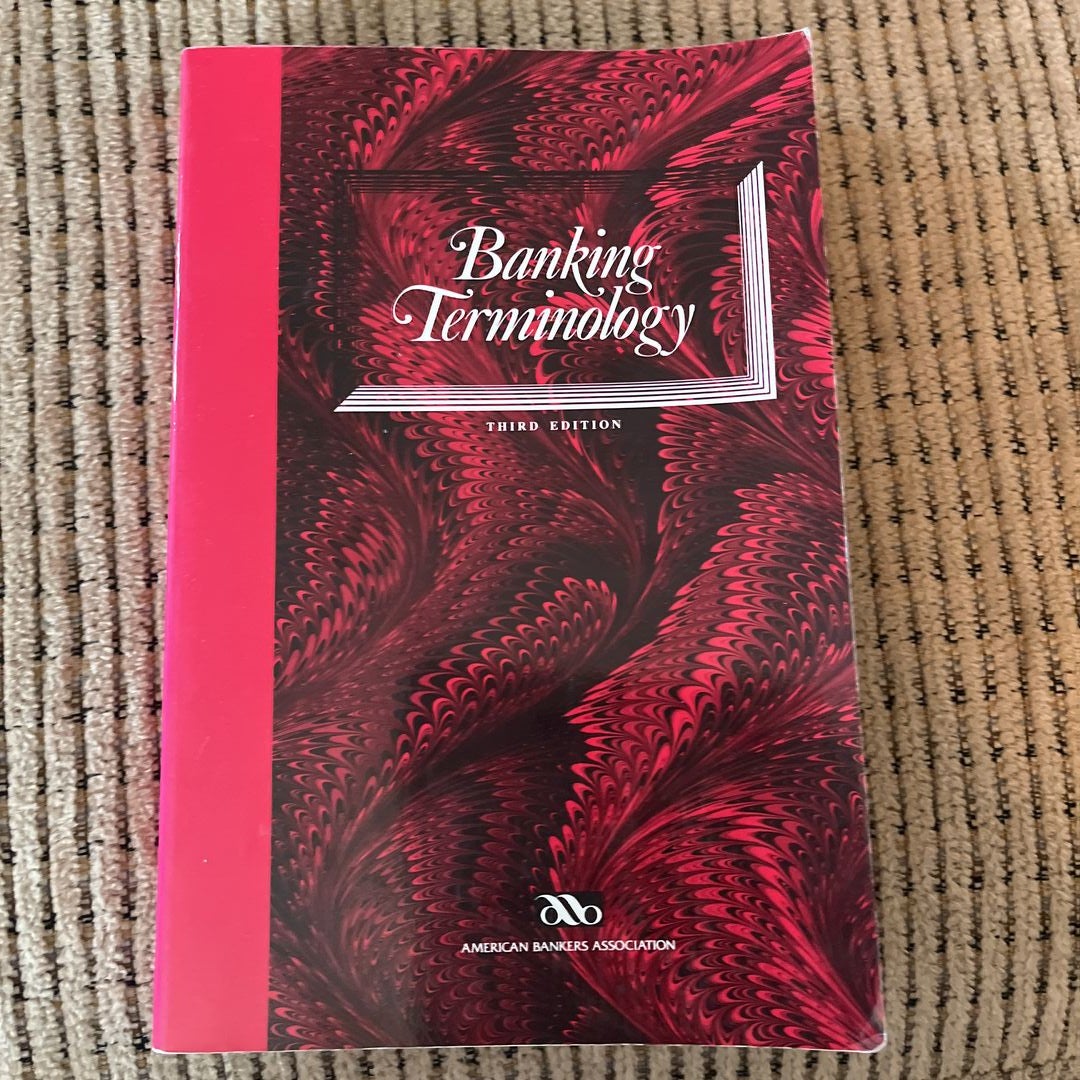 banking-terminology-by-american-bankers-association-staff