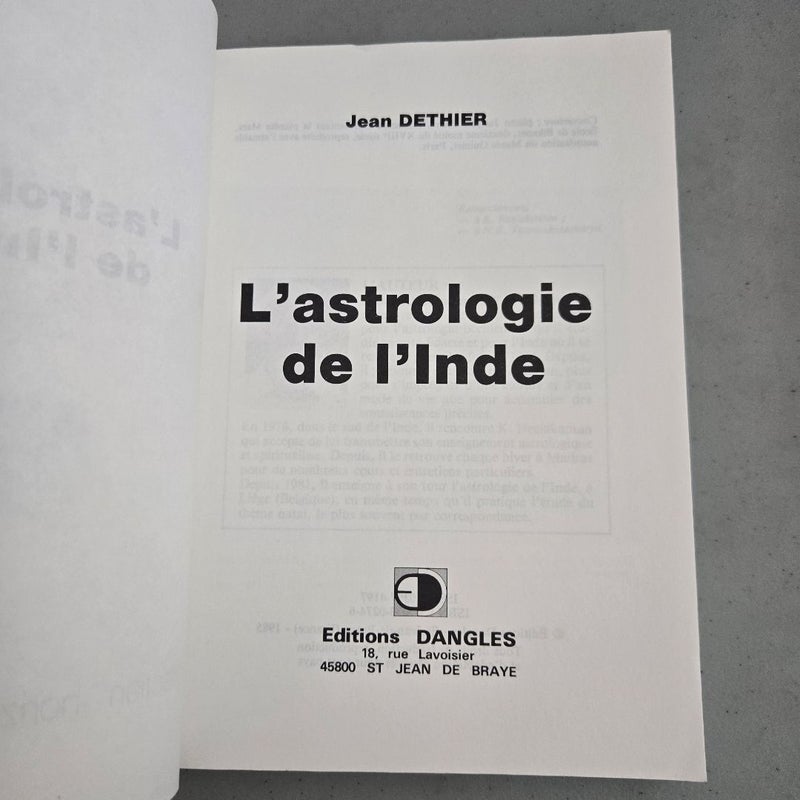 L'astrologie de l'Inde
