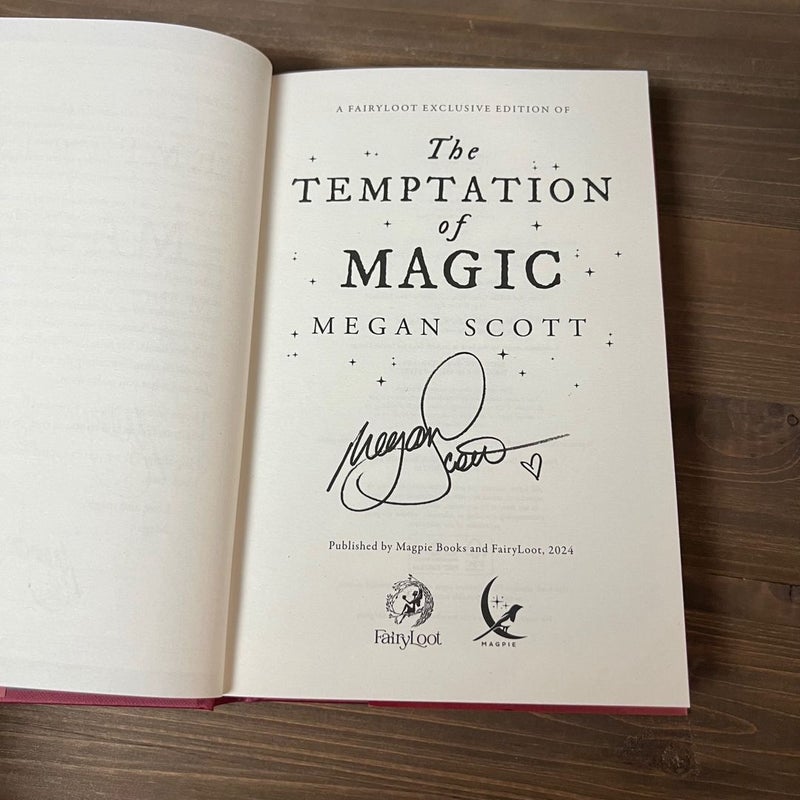 The Temptation of Magic (Fairyloot Exclusive Edition)