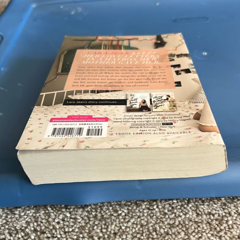 To All the Boys I've Loved Before