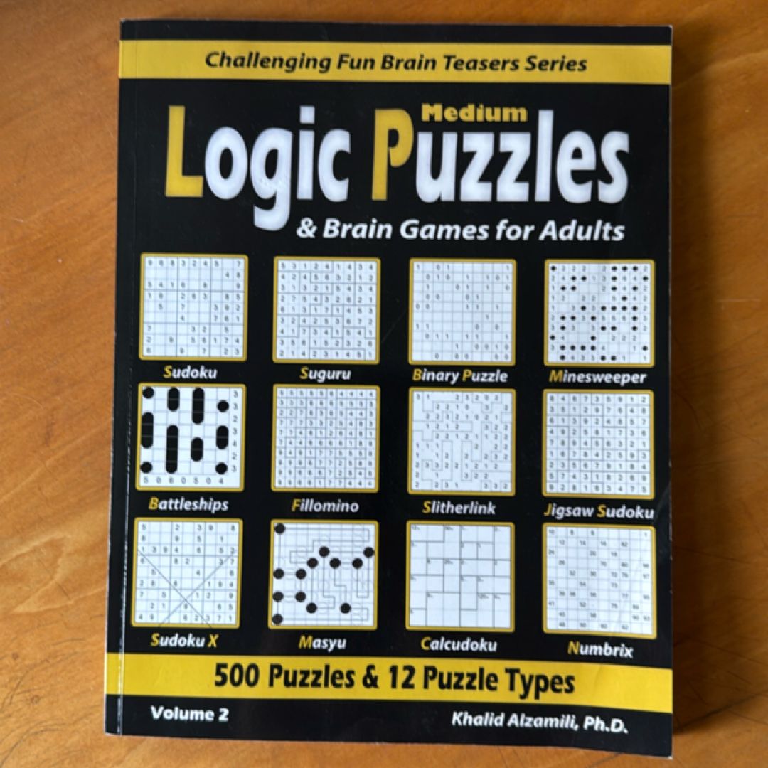 Logic Puzzles and Brain Games for Adults