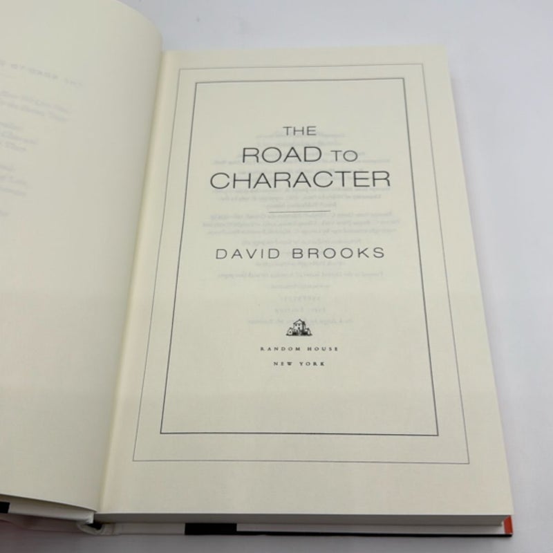 The Road to Character