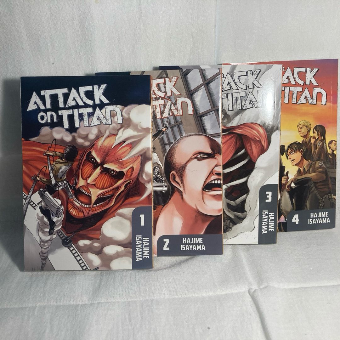 Attack on Titan 1-4