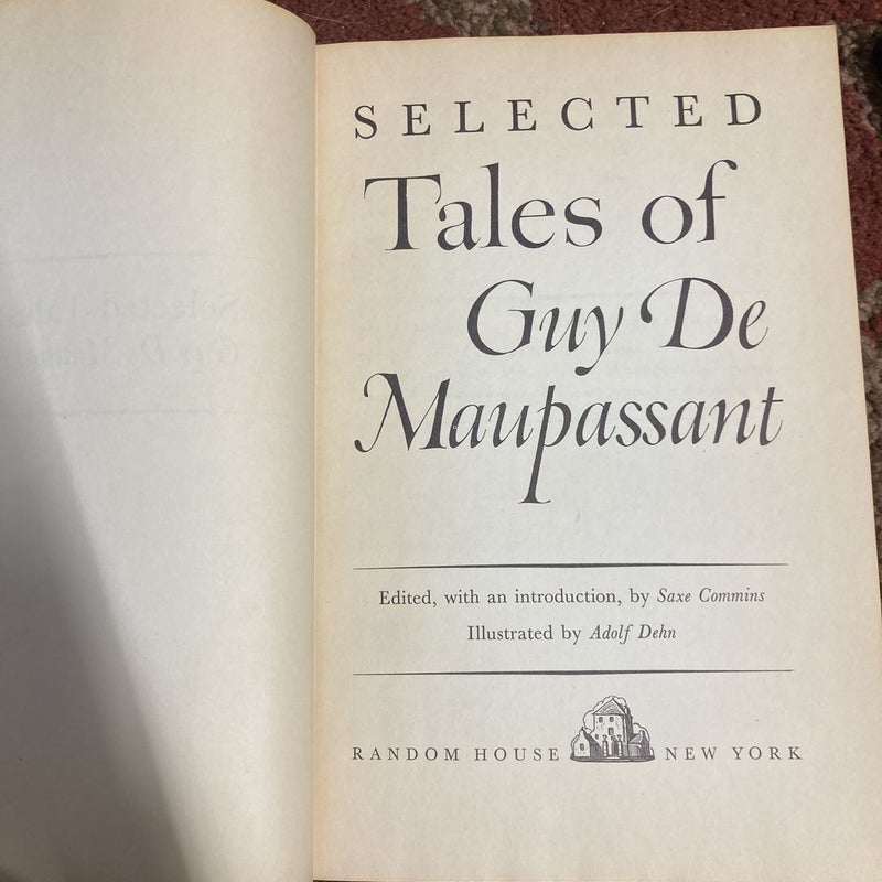 Selected tales of Guy De Maupassant 