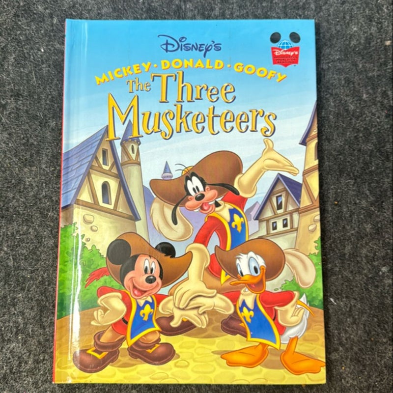 The Three Musketeers feat Mickey Donald Goofy