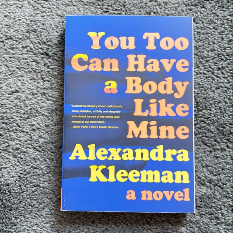 You Too Can Have a Body Like Mine
