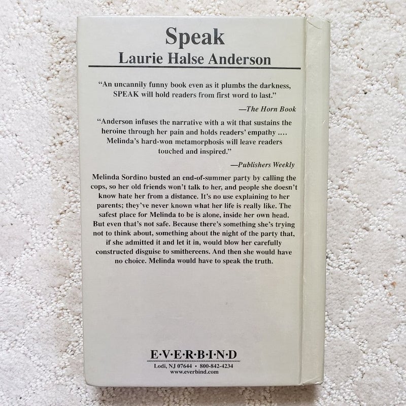 Speak (Everbind Books Edition, 2006)