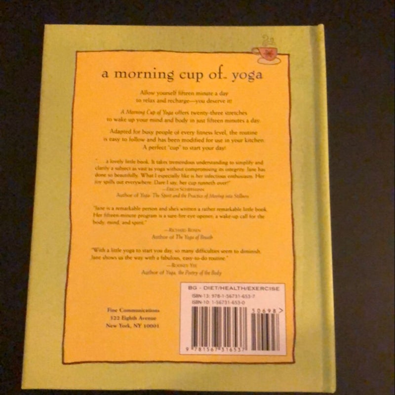 A morning cup of YOGA