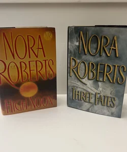 Nora Roberts (LARGE PRINT) Bundle: High Noon & Three Fates