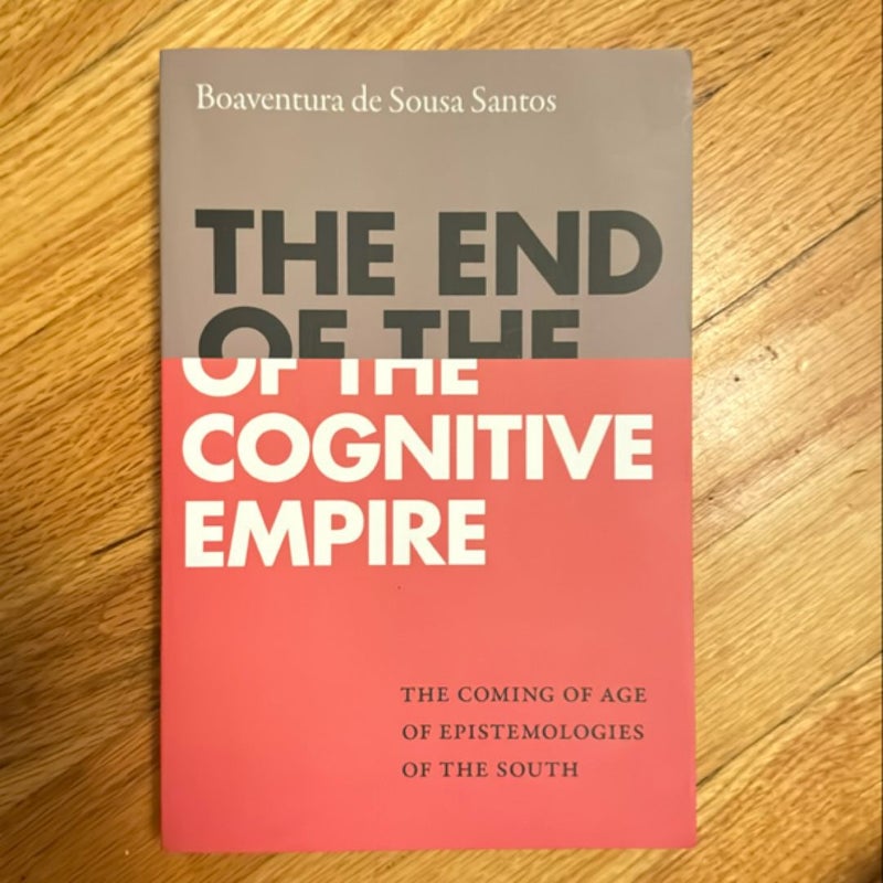 The End of the Cognitive Empire