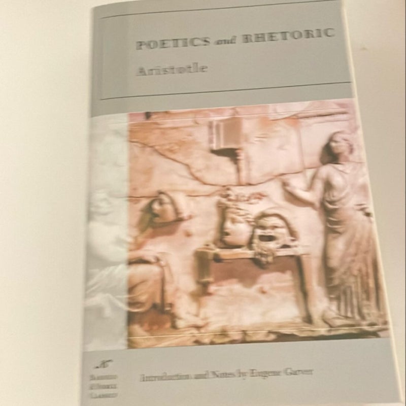 Poetics and Rhetoric