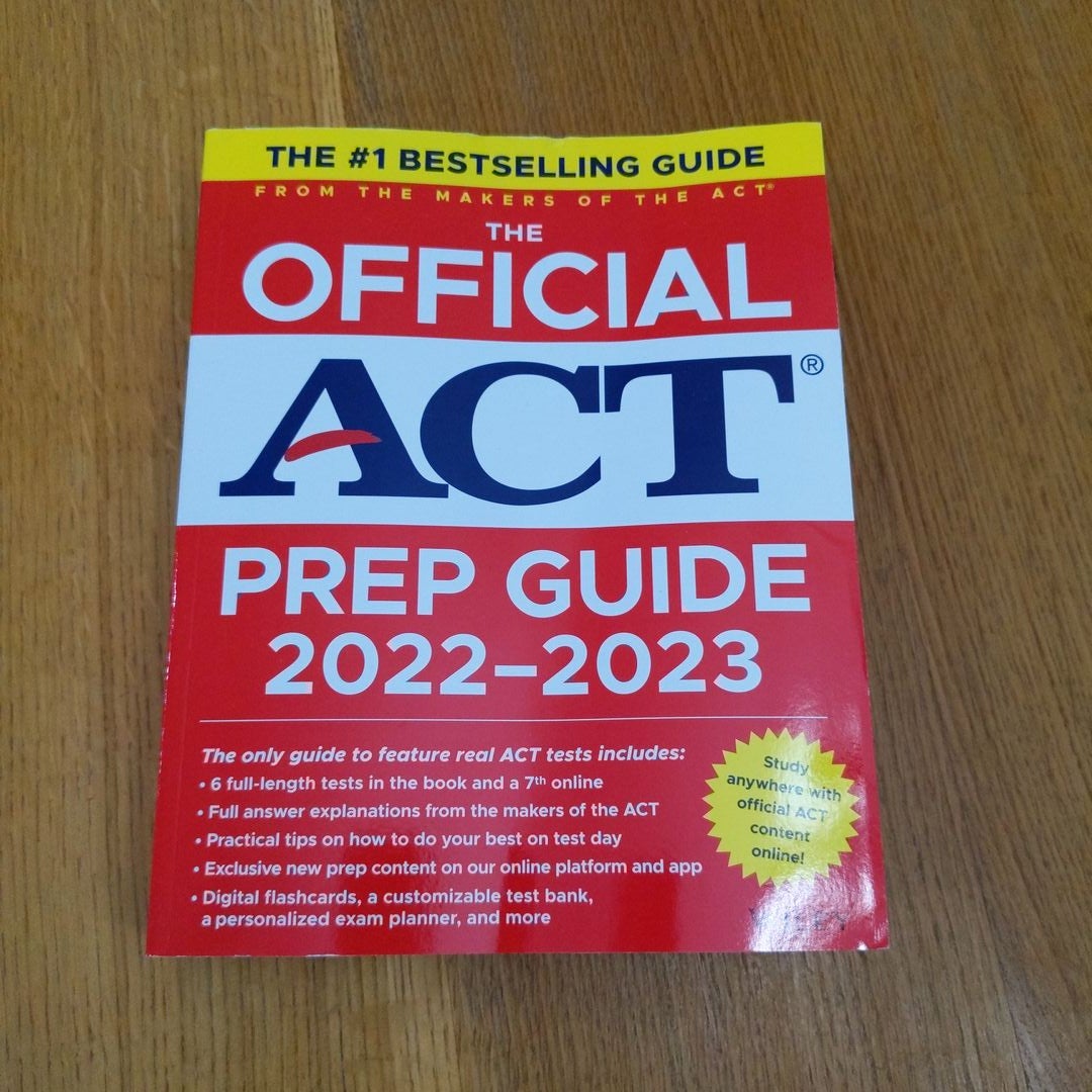 The Official ACT Prep Guide 2022-2023, (Book + Online Course) by ACT,  Paperback | Pangobooks