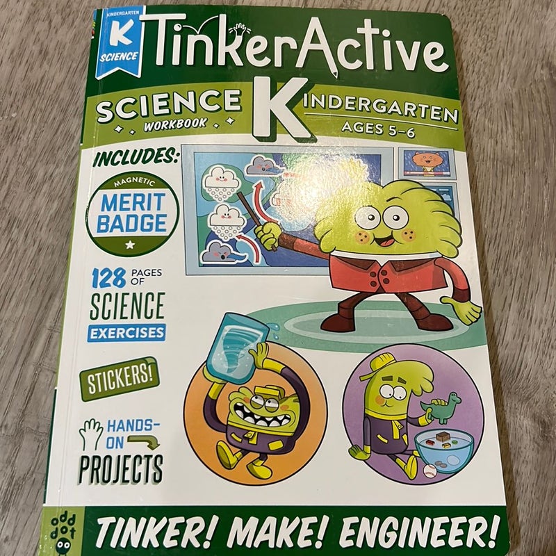 TinkerActive Workbooks: Kindergarten Science