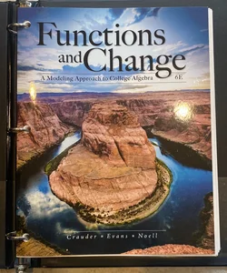 Functions and Change