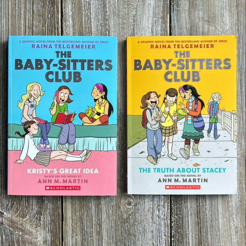 The Baby-Sitters Club Graphic Novels #1-7 Full-Color Edition