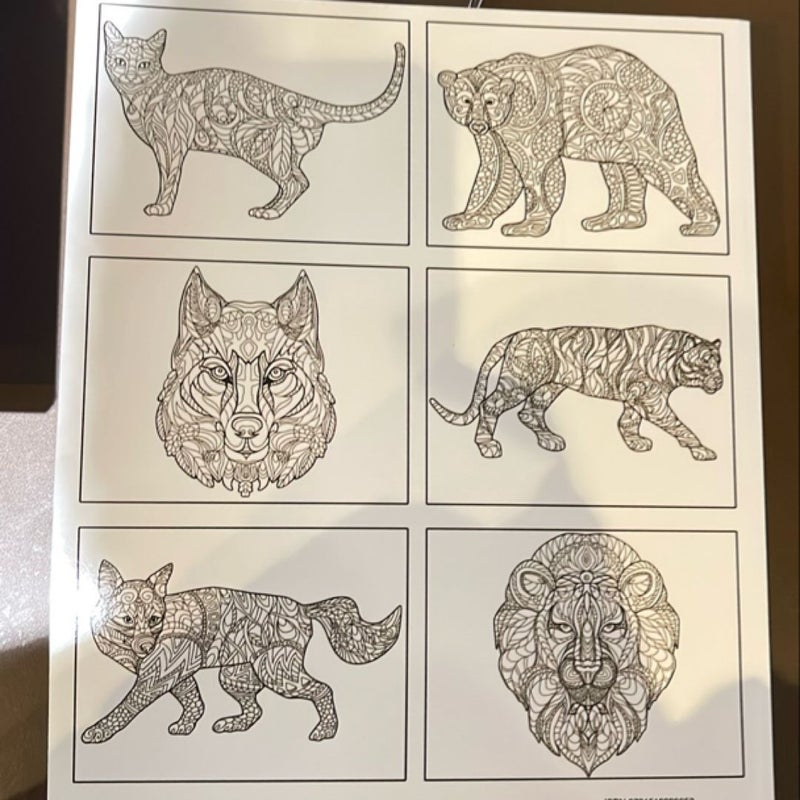 Animals Coloring Book for Adults