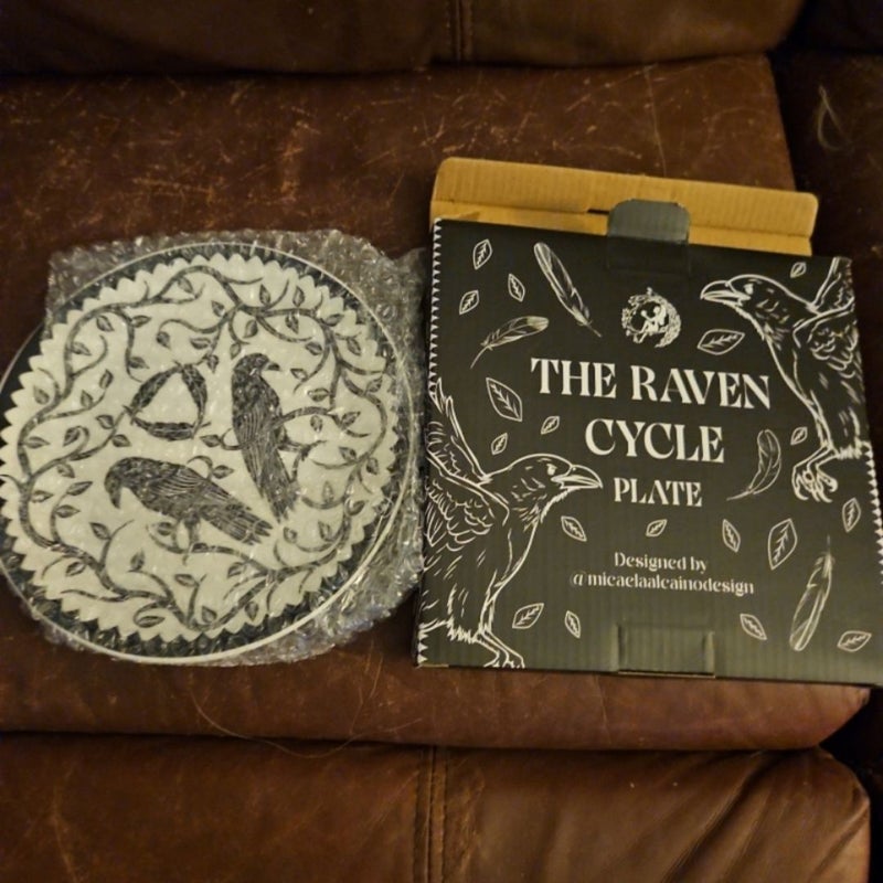 Fairyloot Fantasy Young Adult Romance Exclusive The Raven Cycle Plate Edition