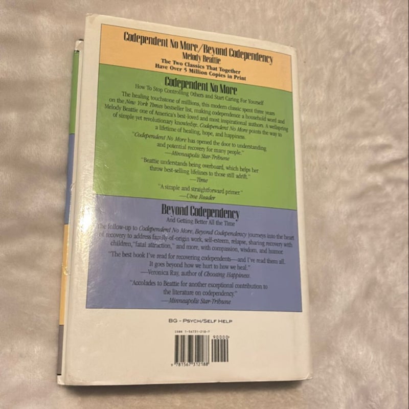 Codependent No More and Beyond Codependency