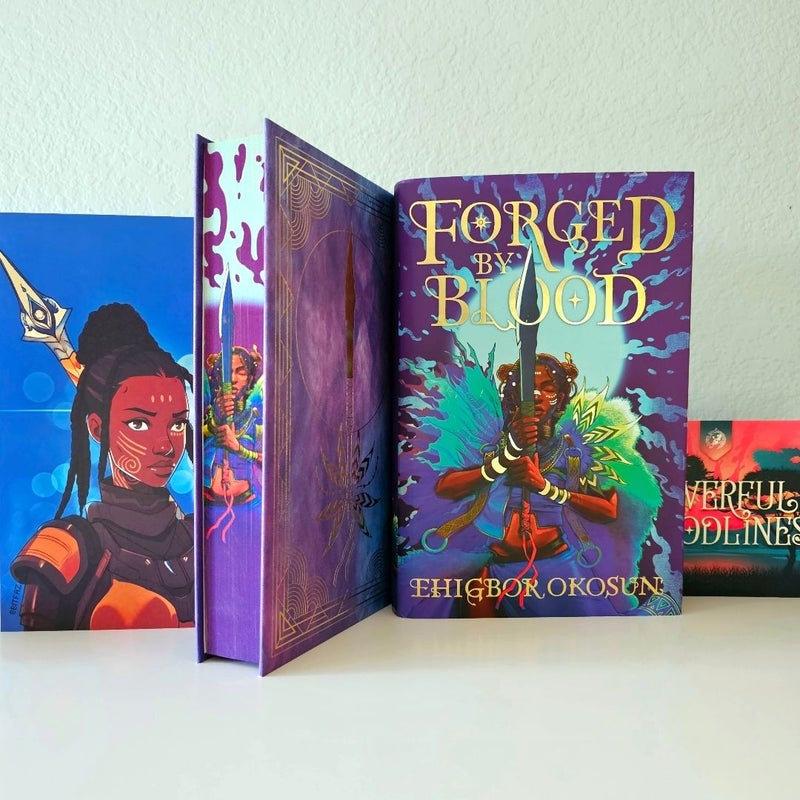 Forged By Blood Digitally Signed by Ehigbor Okosun Fairyloot Exclusive Edition