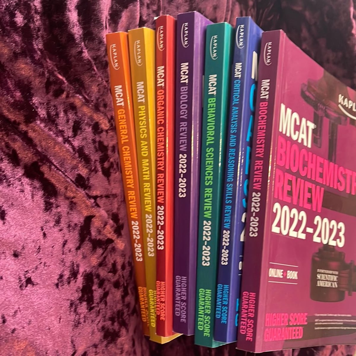MCAT Biochemistry Review 2022-2023 by Kaplan Test Prep