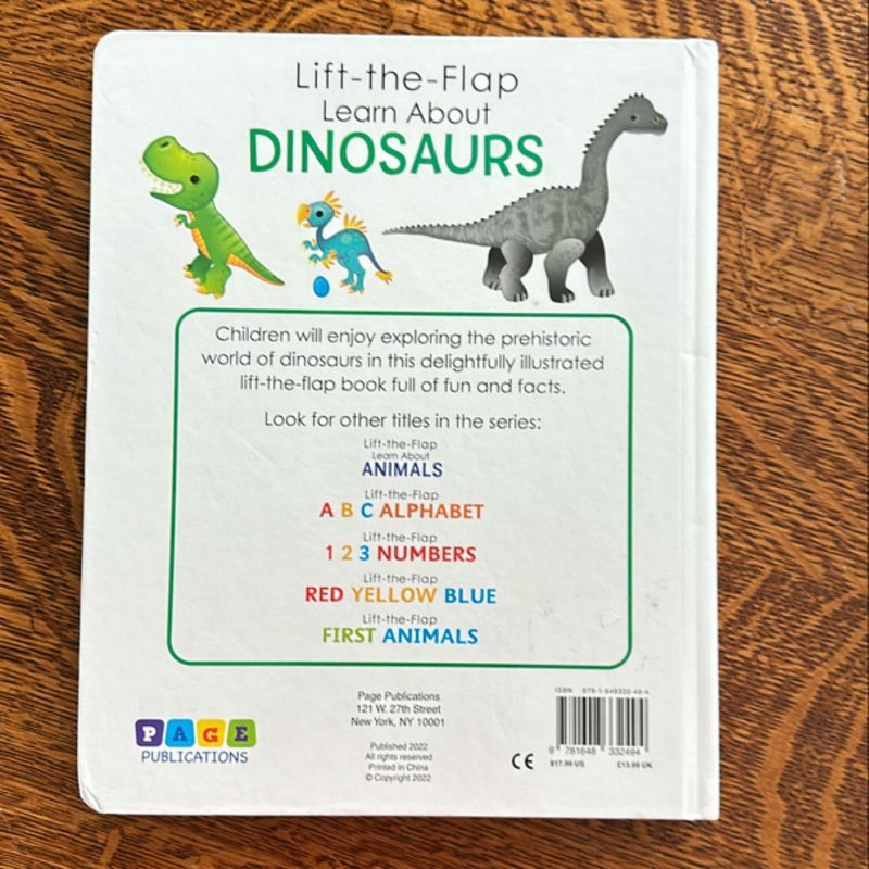 Lift the Flap Lean About Dinosaurs 