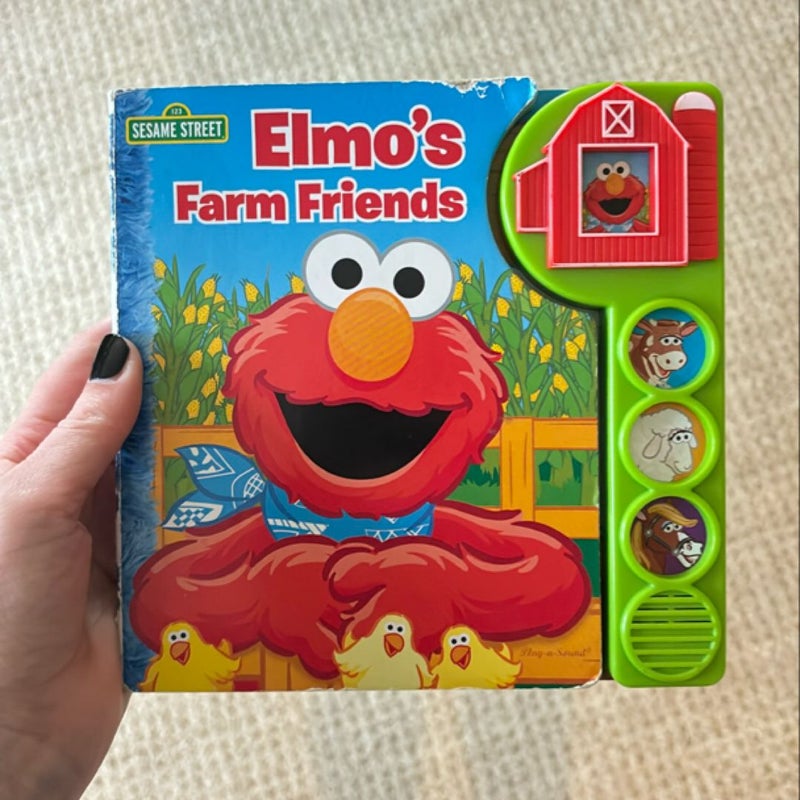 Elmo's Farm Friends