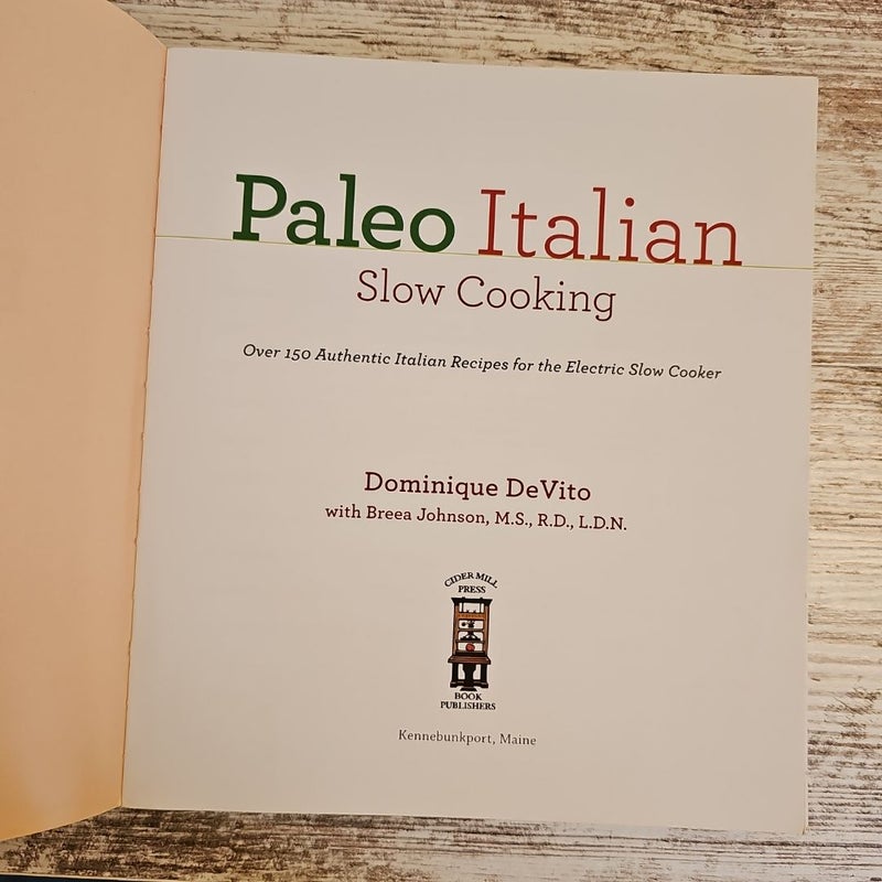 Paleo Italian Slow Cooking