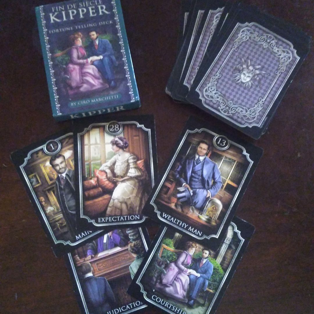 Fin De Siecle Kipper Oracle Cards by Ciro Marchetti Paperback