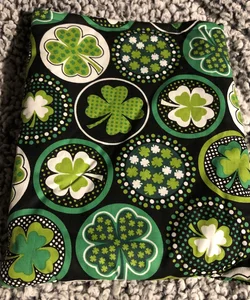 Shamrock Padded Booksleeve with front pocket