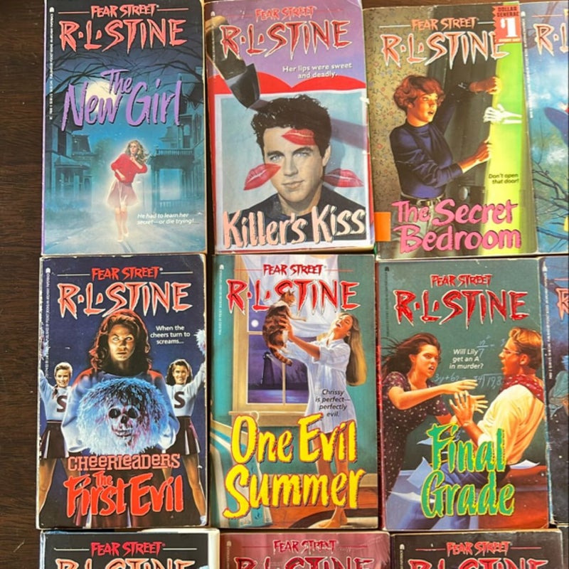 R.L. Stine Fear Street Lot