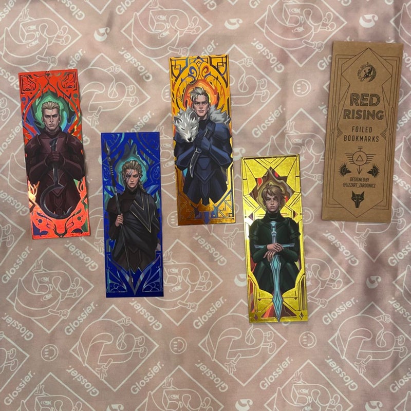 FAIRYLOOT EXCLUSIVE Red Rising Bookmarks