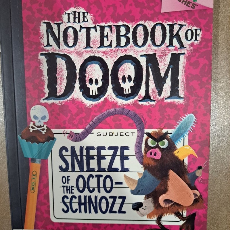 The Notebook of Doom series 1-6 and 11-12