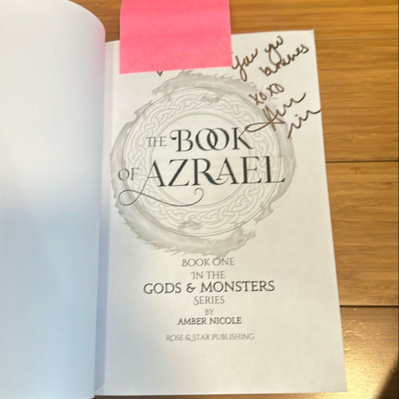 SIGNED The Book of Azrael