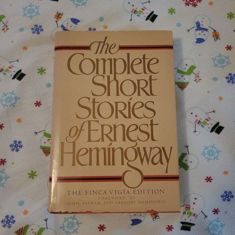 The Complete Short Stories of Ernest Hemingway