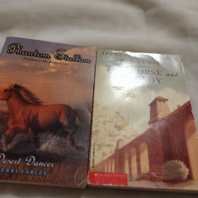 The Horse and His Boy and Phantom Stallion 2 Books