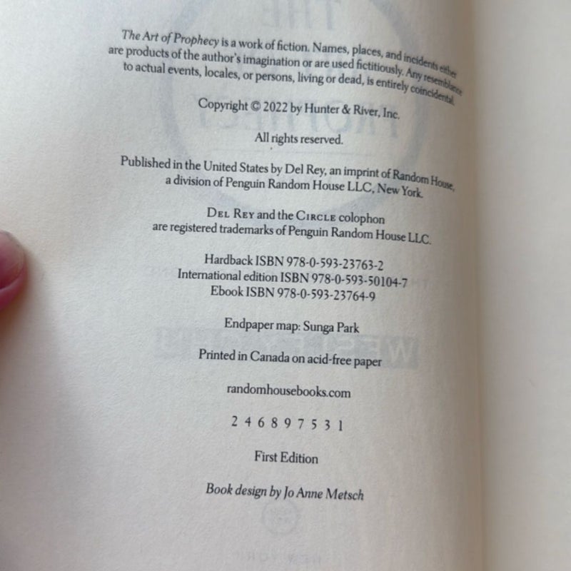 The Art of Prophecy (1st Edition) 