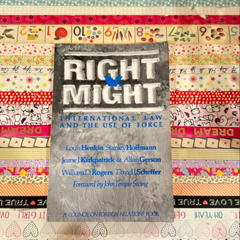 Right V. Might