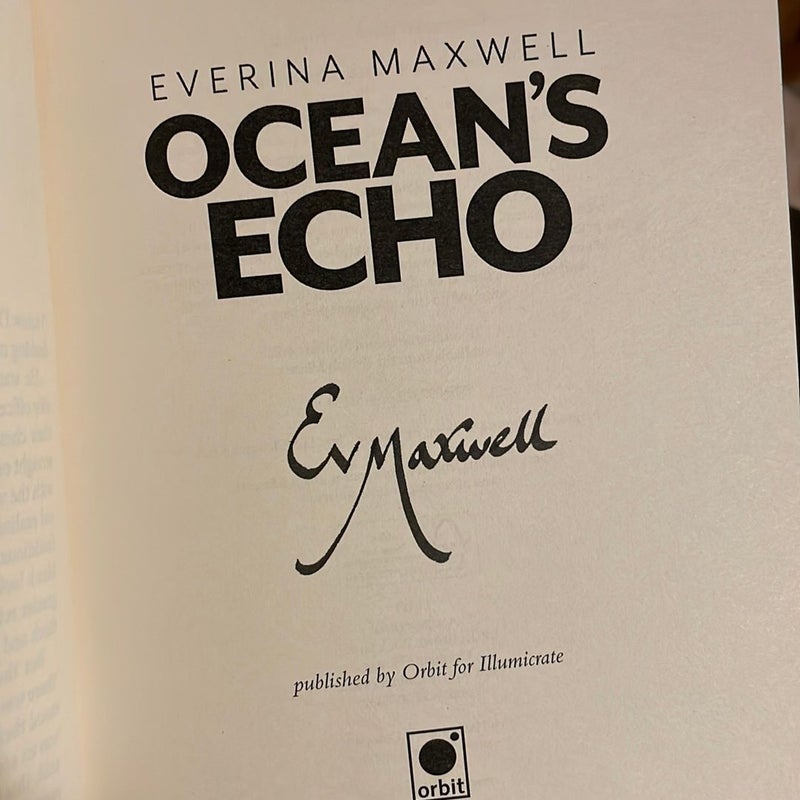 Ocean’s Echo signed illumicrate edition