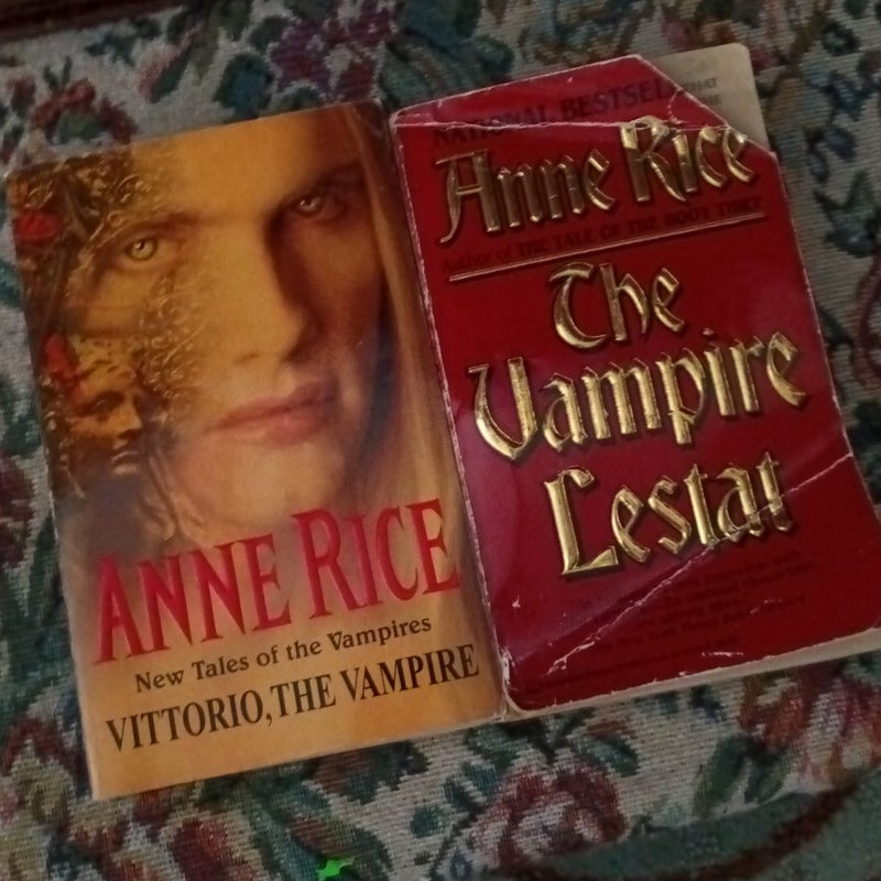 Anne Rice 2 book bundle